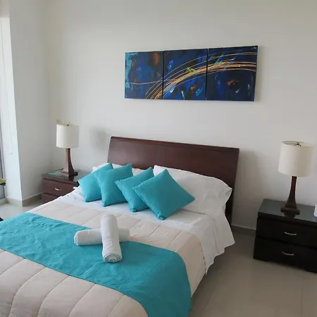 Apartamento Morros Epic 625 1br On The Beach Well Designed Cartagena